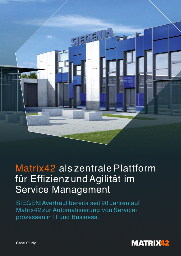 Siegenia-Matrix42-ESM-2025 Case Study